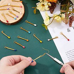 18pcs 9 pendentifs en alliage de couleurs&nbsp;FIND-FH0010-97