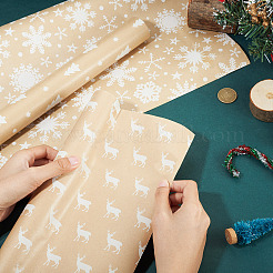 3 Rolle 3 Arten Weihnachtsgeschenkpapier&nbsp;DIY-TA0014-74