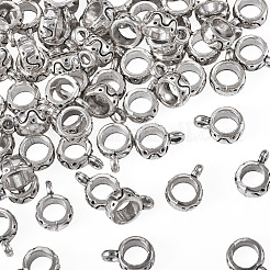 80 pz staffe per tubi in lega di stile tibetano&nbsp;FIND-TAD0001-06