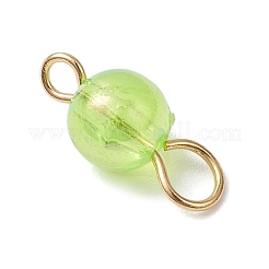 Подвески-коннекторы из прозрачного акрила цвета AB&nbsp;PALLOY-JF04433