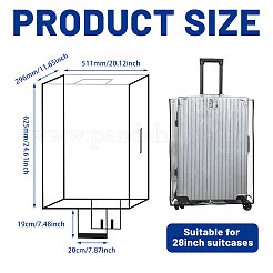 Coprivaligia in pvc trasparente&nbsp;AJEW-WH0485-02C
