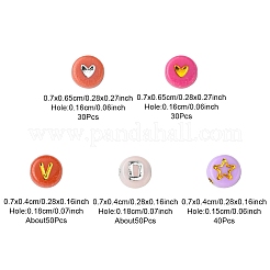 200 шт. Непрозрачные акриловые бусины&nbsp;PACR-FS0001-03