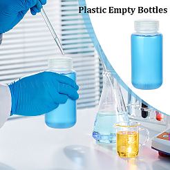 Пластиковая пустая многоразовая бутылка с широким горлом&nbsp;AJEW-WH0314-610B