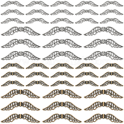 60pcs 4 Arten tibetanische Legierungsperlen&nbsp;TIBE-SC0002-61