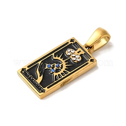 Подвески из нержавеющей стали 304&nbsp;STAS-C100-02B-G