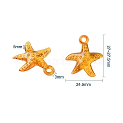 Прозрачные акриловые подвески&nbsp;TACR-YW0001-16