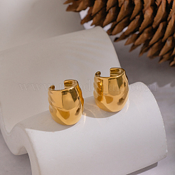 Серьги-манжеты из нержавеющей стали 304&nbsp;IM6273