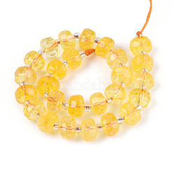 Природный цитрин бисер нитей G-N327-08A-11