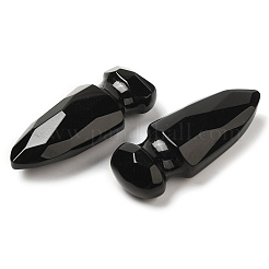 Натуральный обсидиан резной меч модель орнамент&nbsp;DJEW-C019-02J