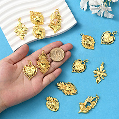 Подвески из сплава 12 шт.&nbsp;FIND-SC0017-32