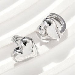 Латунные серьги обруча&nbsp;EJEW-D320-18P