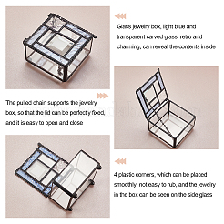 Оловянная шкатулка OBOX-WH0007-08