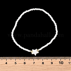 Стеклянный бисер стрейч браслеты&nbsp;KZ9729