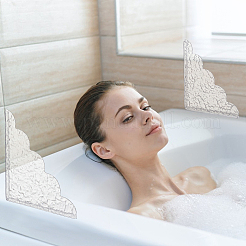 Pare-éclaboussures de douche en acrylique&nbsp;AJEW-WH0077-136A