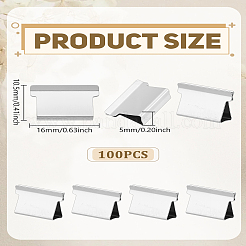 100 grapadora de acero inoxidable con clips para documentos de escritorio&nbsp;FIND-LP0008-67