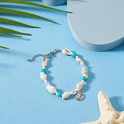 Bracelets à breloques en acier inoxydable 304&nbsp;BJEW-TA00711