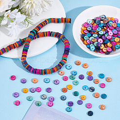 2 нитка натуральных пресноводных ракушек&nbsp;BSHE-HY0001-07