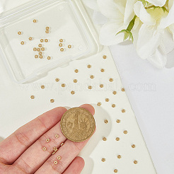 80 шт. разделительные бусины из нержавеющей стали 304&nbsp;STAS-BBC0008-27D-G