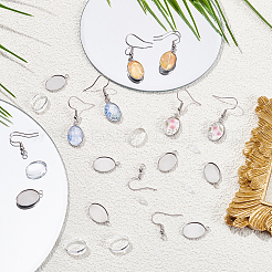 20 Stück Ohrringhaken aus 304 Edelstahl&nbsp;STAS-SP0002-04P