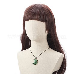 Ожерелья с подвесками из смешанных драгоценных камней для женщин&nbsp;NJEW-JN04270