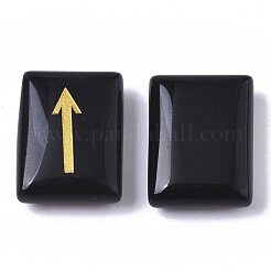 Природный обсидиан кабошоны&nbsp;G-R461-15A