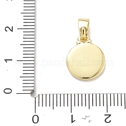 Ciondoli smaltato in ottone&nbsp;KK-CBA3F25-01B-G
