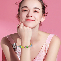 100 шт. бусины из смолы со стразами&nbsp;RESI-SC0006-51