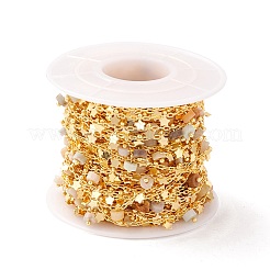 Catene di perline a colonna di amazzonite naturale&nbsp;CHC-K012-02G-09