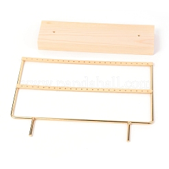 Display orecchino in ferro a due strati&nbsp;DIY-I047-05C