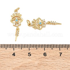 Латунные микро проложить кубического циркония подвески&nbsp;KK-A291-27B-G