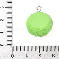 Подвески из непрозрачной смолы&nbsp;RESI-G107-04F