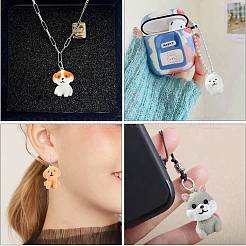 18шт 9 стиля непрозрачные подвески из смолы&nbsp;RESI-CJ0003-42