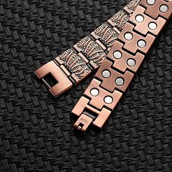 Uhrenarmband Messing magnetische Armreifen&nbsp;WG96E3F-01