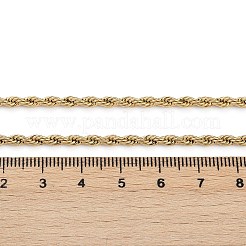 Ожерелья из цепочек-веревок из нержавеющей стали 304&nbsp;X-NJEW-F226-03G-04