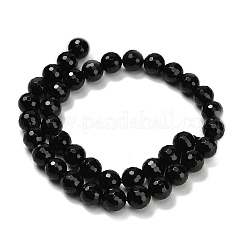 Бусины из натурального черного оникса&nbsp;G-C280-B01-10mm