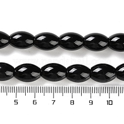 Fili di perle di agata onice nero naturale&nbsp;G-NH0019-C05-09