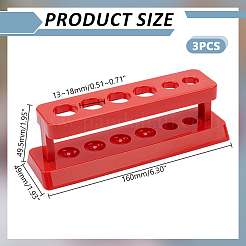 Présentoirs de tubes cylindriques multi-usages en ABS&nbsp;AJEW-WH0596-420