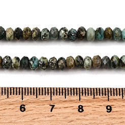 Бусы натуральная африканская бирюза (яшма)&nbsp;G-F717-02B-01