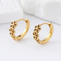 Boucles d'oreilles créoles en acier inoxydable 304 pour femmes&nbsp;AE2924