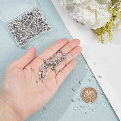 640 pièce de perles de rocaille en verre galvanisé&nbsp;SEED-NB0002-05B