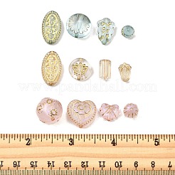 60 г 3 цвета прозрачные акриловые бусины&nbsp;MACR-FP0001-15