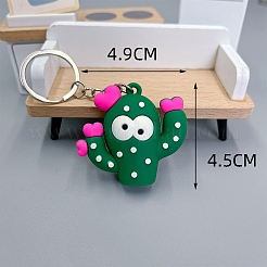 Porte-clés sac en pvc cactus&nbsp;PW-WG29ECE-04