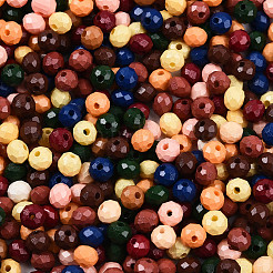 Непрозрачные цветные стеклянные бусины&nbsp;SEED-N007-19D