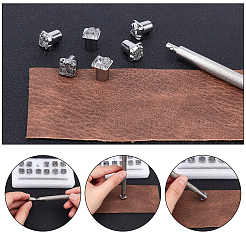Ensemble de perforateurs en alliage de zinc&nbsp;TOOL-WH0018-66P-02