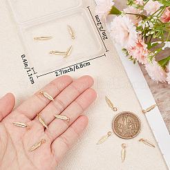 20 шт. Латунные подвески&nbsp;KK-BBC0011-40