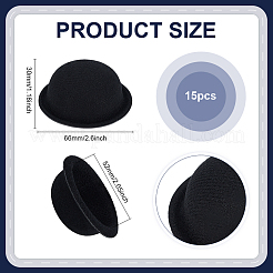 15 шт. тканевая круглая шапочка-волшебница для кукол&nbsp;DIY-BC0015-98B