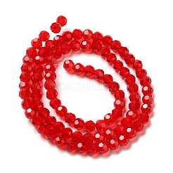 Прозрачные стеклянные бусины&nbsp;LS-EGLA-A035-T4mm-D07