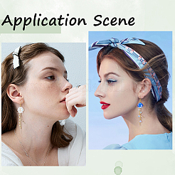 Набор для самостоятельного изготовления сережек в виде медузы&nbsp;AJEW-SC0031-12