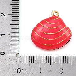 Латунь эмаль подвески&nbsp;KK-I352-07G-A