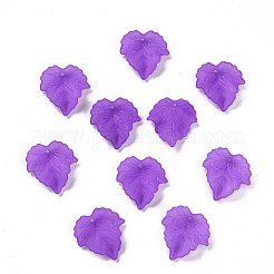 Осенняя тема прозрачные матовые акриловые подвески&nbsp;LS-X-PAF002Y-8